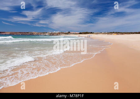 Spiaggia di Martinhal, Oceano Atlantico, Sagres Algarve, Europa Foto Stock