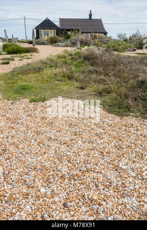 Prospettiva Cottage, casa del defunto Direttore, Derek Jarman PHILLIP ROBERTS Foto Stock