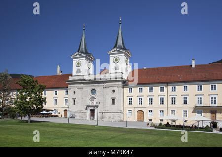 Ducale birreria bavarese nell abbazia di Tegernsee, Tegernsee al lago Tegernsee, valle Tegernsee, Alta Baviera, Baviera, Germania meridionale, Germania, Foto Stock