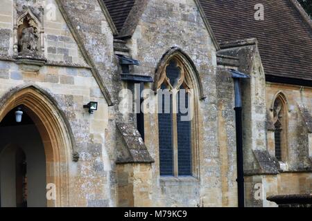 Bella chiesa in Oxfordshire, Regno Unito Foto Stock