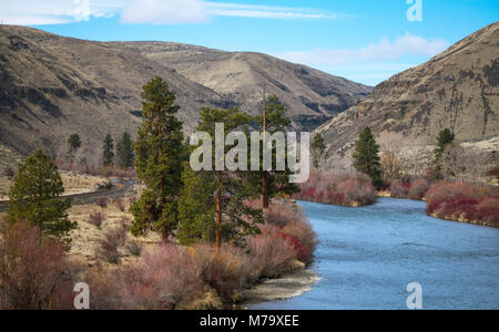 Yakima Canyon Foto Stock