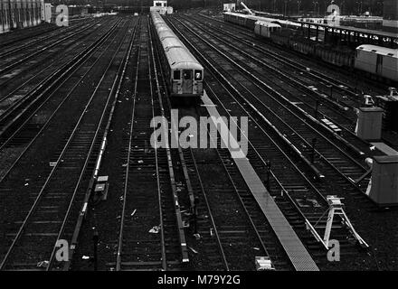 A new york alla metropolitana essendo park nello storage Foto Stock