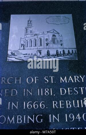 Archiviazione Vintage fotografia scattata nel 1970 Foto Stock