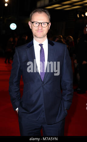 "La misericordia' World Premiere - Arrivi con: Mark Gatiss dove: Londra, Regno Unito quando: 06 Feb 2018 Credit: JRP/WENN Foto Stock