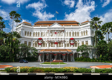 Singapore - Hotel Raffles Foto Stock