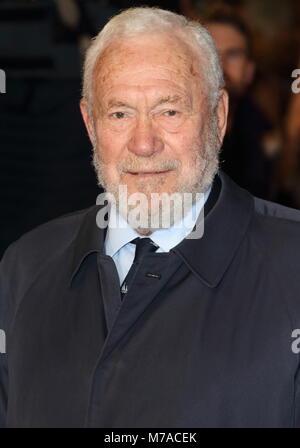 "La misericordia' Premiere Mondiale tenutosi presso il Curzon Mayfair - Arrivi con: Sir Robin Knox-Johnston dove: Londra, Regno Unito quando: 06 Feb 2018 Credit: WENN.com Foto Stock