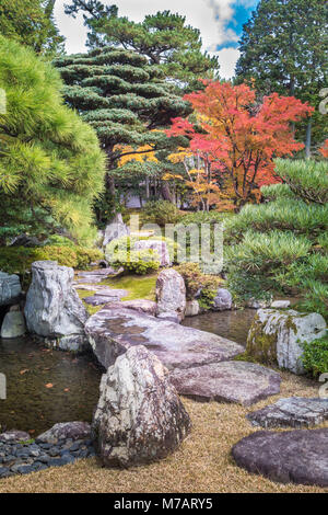 Giappone, Kyoto City, Giardini del Palazzo Imperiale Foto Stock