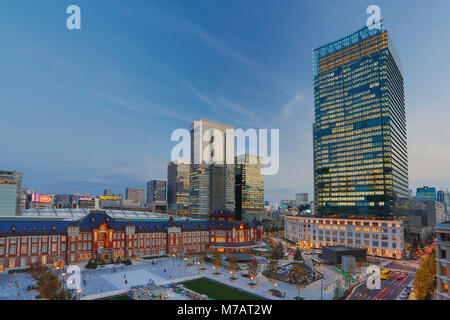 Giappone Tokyo City, Stazione di Tokyo, lato Ovest Foto Stock