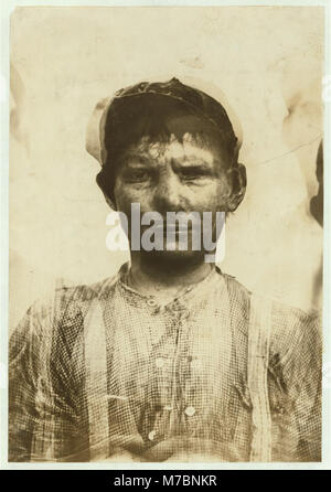 Fotografia composita del bambino operaio realizzato in cotone mill i bambini. LOC nclc.02738 Foto Stock