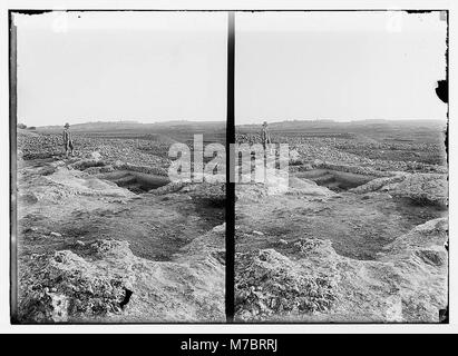 Porta di Damasco e dintorni. Torchi del re LOC matpc.05066 Foto Stock