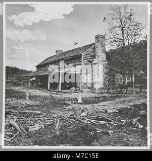 John Ross House, Rossville Gap, Ga. Hdq. del gen. Gordon Granger, Battaglia di Chickmauga (ossia Chickamauga) LCCN2014646048 Foto Stock