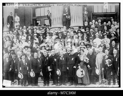 I delegati alla Conferenza Cattolica, Milwaukee LCCN2014693953 Foto Stock