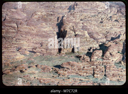 Petra, Mt. Hor e Akabah. Petra montagna cresta, il monte Seir. Gen. 14-5-6, 32-3 matpc LOC.23003 Foto Stock