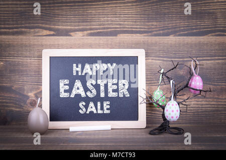 Felice Pasqua vendita. Vacanza astratto e sfondo a molla Foto Stock