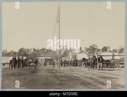 Sede decimo Esercito, Hatcher's Farm, dicembre, 1864 LCCN2012648423 Foto Stock