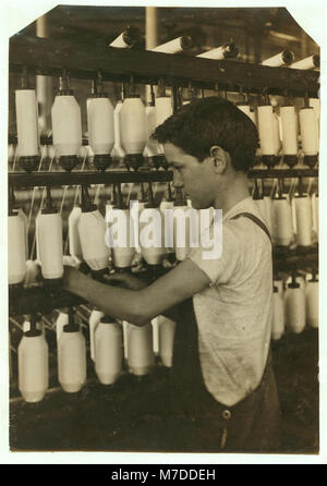 Il re Filippo - mulo sala spinning. Torna ragazzo - stoppino. Charles Cavanagh, 863 Slade St.15 anni. LOC nclc.03089 Foto Stock