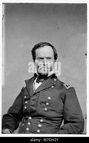 Il Mag. Gen. William T. Sherman cwpb LOC.07315 Foto Stock