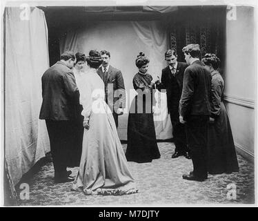 Membri del Monaghan uomini danza irlandese di classe e i loro partner LCCN2002697693 Foto Stock