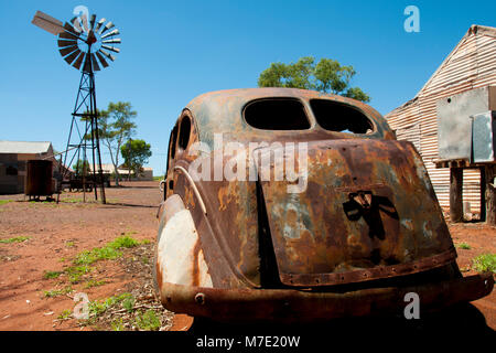 Gwalia Ghost Town - Leonora - Australia Foto Stock