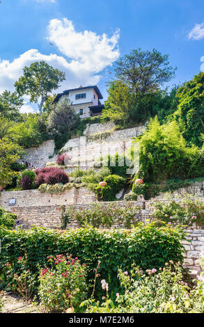 Giardino botanico di Balchik. Il territorio del palazzo rumeno della Regina Maria. La Bulgaria. Foto Stock