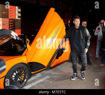 Nike Mercurial calcio evento di avvio - Arrivi con: Neymar dove: Londra, Regno Unito quando: 07 Feb 2018 Credit: JRP/WENN Foto Stock