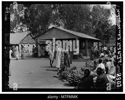 Uganda. Da Hoima a Fort Portal. Il nativo di mercato matpc LOC.00340 Foto Stock