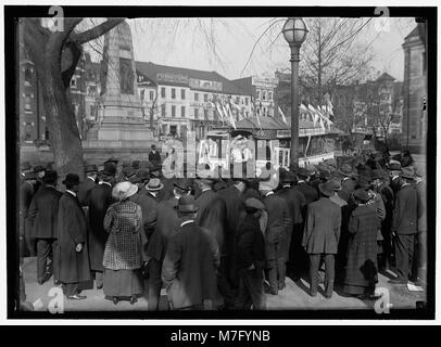 Donna suffragio. Street Car, Susan B. Anthony Pageant LOC hec.06641 Foto Stock