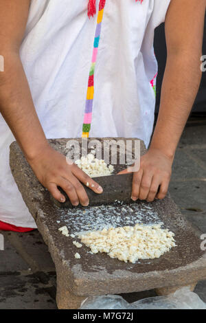 Oaxaca, Oaxaca, Messico - i membri delle comunità indigene di tutto lo stato di Oaxaca ha celebrato il DÃ-a Internacional de la Lengua materna o t Foto Stock