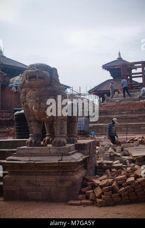 Bhaktapur, Valle di Kathmandu, Nepal Foto Stock