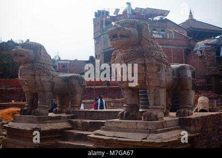 Bhaktapur, Valle di Kathmandu, Nepal Foto Stock