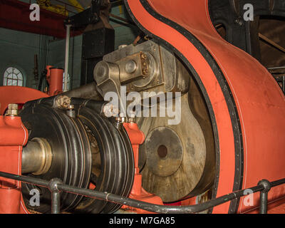 Lancashire Museo Minerario, Astley Green Colliery Foto Stock