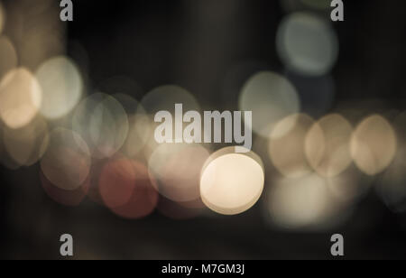 Abstract bokeh luci. Perfetto sfondo festosa. Foto Stock