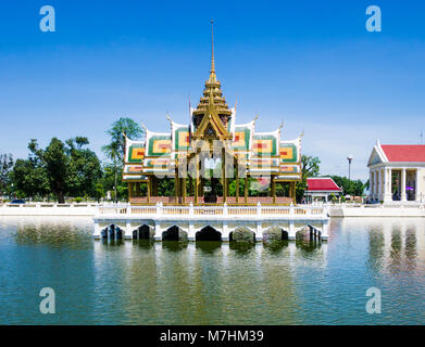 Bang Pa-In Royal Palace, Provincia di Ayutthaya, Thailandia Foto Stock