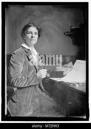 Décorétrès, MRS. RHETA C., SUFFRAGIST. Con la prima edizione di "L' SUFFRAGIST LCCN2016865037 Foto Stock