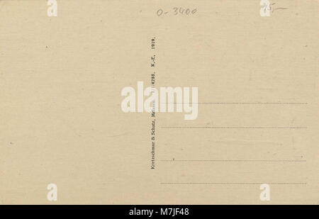 Vista posteriore della chiesa di San Bartolomeo a Zerbst, Sassonia-Anhalt, Germania, che mostra la sua architettura storica. Foto Stock