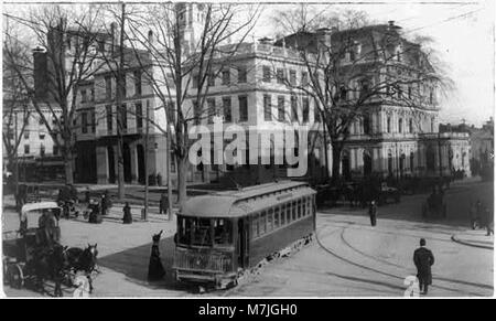 Hartford, Connecticut. Il Municipio e ufficio postale da Pearl Street LCCN2002714988 Foto Stock