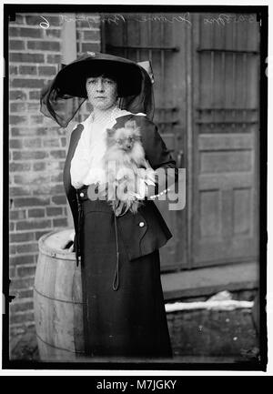 BONAPARTE, MRS. Girolamo N. DOG SHOW LCCN2016866265 Foto Stock