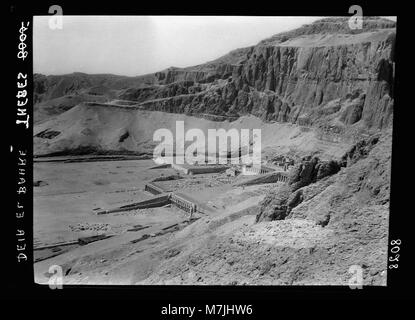 L'Egitto. Tebe al confine meridionale dell'Egitto. Tempio di Dier el Bahre matpc LOC.17049 Foto Stock