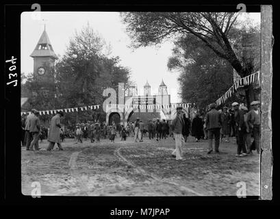 La Turchia. Kayserie. Decorate street il giorno di costituzione matpc LOC.16711 Foto Stock