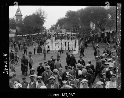 La Turchia. Kayserie. Decorate street il giorno di costituzione matpc LOC.16712 Foto Stock