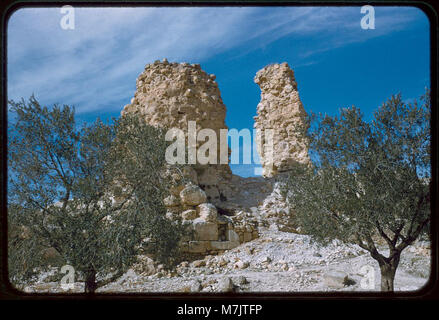 Rovine della casa di Simone il lebbroso a Betania LOC matpc.23203 Foto Stock