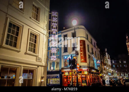 Ristorante Kettners in Romilly Street, Soho, Londra, W1, Inghilterra, REGNO UNITO Foto Stock