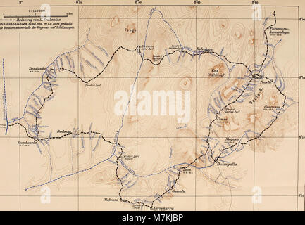 Auf dem wege nach Atlantis; bericht über den verlauf der zweiten reise-periodo der D.i.a.f.e. in den Jahren 1908 bis 1910 (1911) (14593788969) Foto Stock