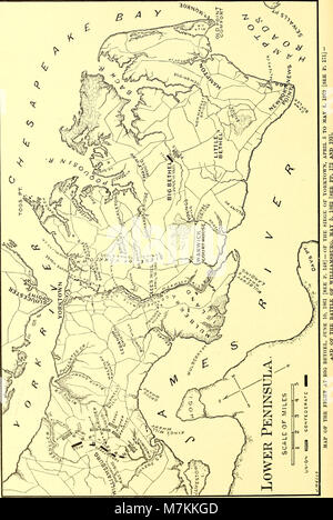 Battaglie e leader della guerra civile - essendo per la maggior parte i contributi di unione e ufficiali confederati, basato su "Il secolo della serie di guerra. (1887) (14782714963) Foto Stock