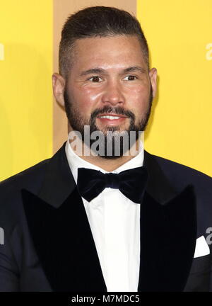 Black Panther Premiere europeo al Eventim Apollo Hammersmith, Londra dotata: Tony Bellew dove: Londra, Regno Unito quando: 08 Feb 2018 Credit: WENN.com Foto Stock