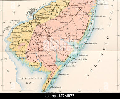 Il rapporto annuale del New Jersey State Museum, che copre il periodo 1901-1914, documenta le collezioni del museo, le attività di ricerca, le mostre e i programmi educativi relativi alla storia naturale e all'archeologia. Foto Stock