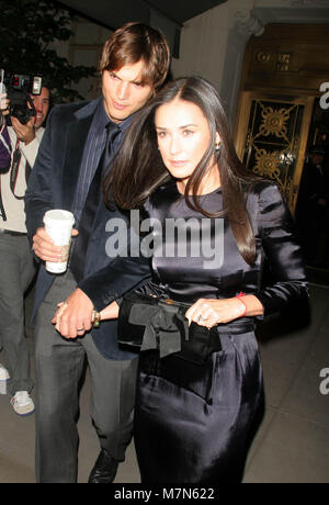 Ashton Kutcher Demi Moore 2006 foto da John Barrett-Il PHOTOlink Foto Stock