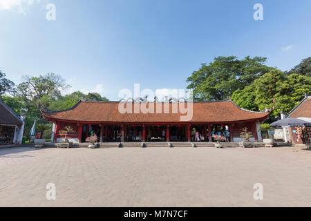 Il Tempio della Letteratura, Quoc Giam Tu, Hanoi, Vietnam Foto Stock