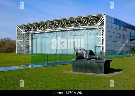 Sainsbury Il Centro per le arti visive, UEA, Norwich, Norfolk, Inghilterra Foto Stock