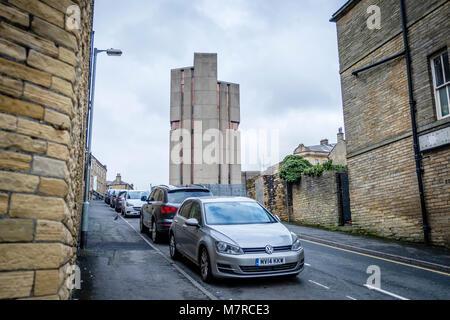 Il controverso punto alto edificio in Bradford, West Yorkshire, Inghilterra. Foto Stock